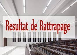 
Résultats de la Session de Rattrapage (AU 21-22)

