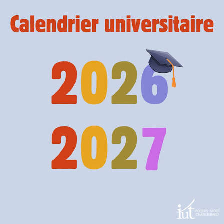 Calendrier de l'Année Universitaire 2026-2027